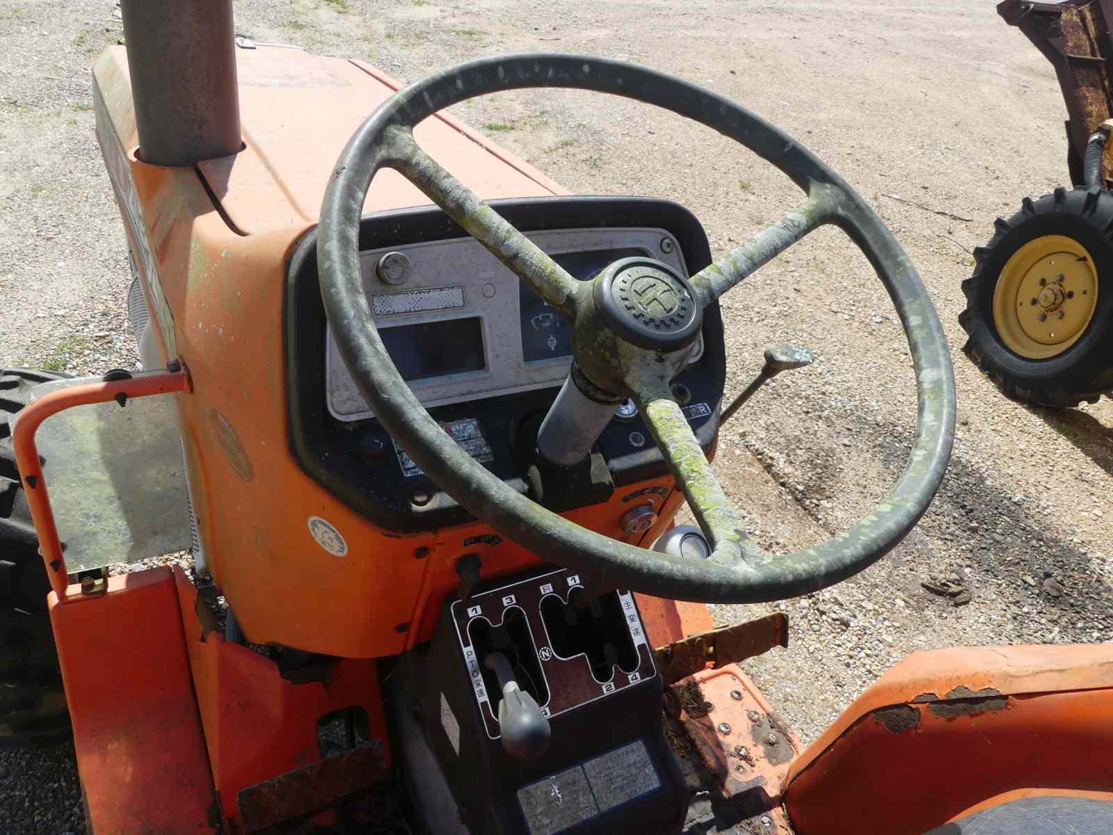 Kubota ZL2202DT MFWD Tractor, s/n 1198 (Salvage): Meter Shows 1602 hrs