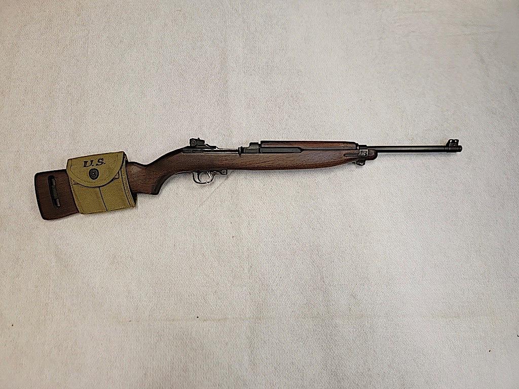 US MILITARY M1 CARBINE, INLAND MANUFACTURING - JAN 1944, COMPLETE WITH STRA