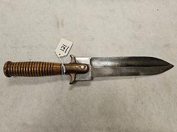 US SPRINGFIELD HOPSITAL CORE KNIFE NO SHEATH S/N 880
