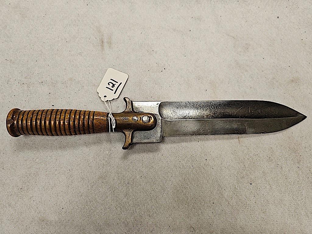 US SPRINGFIELD HOPSITAL CORE KNIFE NO SHEATH S/N 880