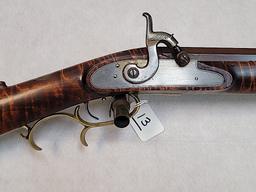 KENTUCKY RIFLE HALF STOCK, MADE BY DON KING, PERCUSSION, APPROXIMATELY 50 C