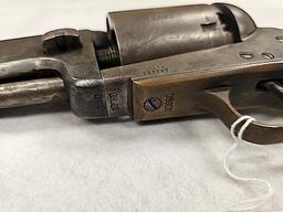 COLT PATENT DRAGOON REVOLVER, CAL 44, ADDRESS SAMUEL COLT NEW YORK CITY, RE