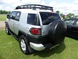 2007 Toyota FJ Cruiser 4WD, s/n JTEBU11F470036043: Ext. Cab, Odometer Shows