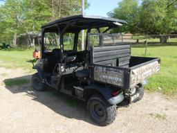 2017 Kubota RTV-X1140 Utility Vehicle, s/n A5KD2GDBPHG018575 (No Title - $5