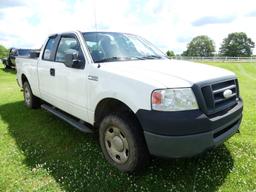 2007 Ford F150 4WD Pickup, s/n 1FTRX14W37FA77685: Ext. Cab, 4.6L Gas Eng.,