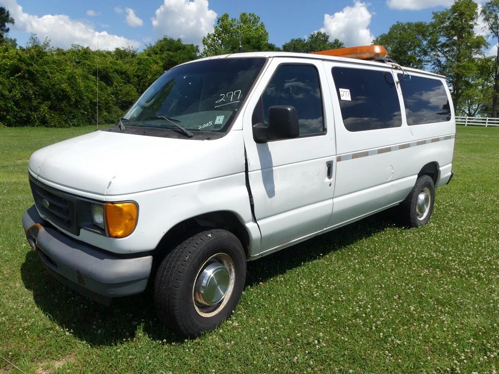 2005 Ford E350 Van, s/n 1FBNE31S75HB29861 (Title Delay)