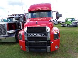 2019 Mack CXU613 Truck Tractor, s/n 1M1AN4GY4KM009255: T/A, 73' High Rise S