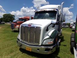 2017 Peterbilt Truck Tractor, s/n 1XPBD49X4HD392133: 13-sp., Odometer Shows