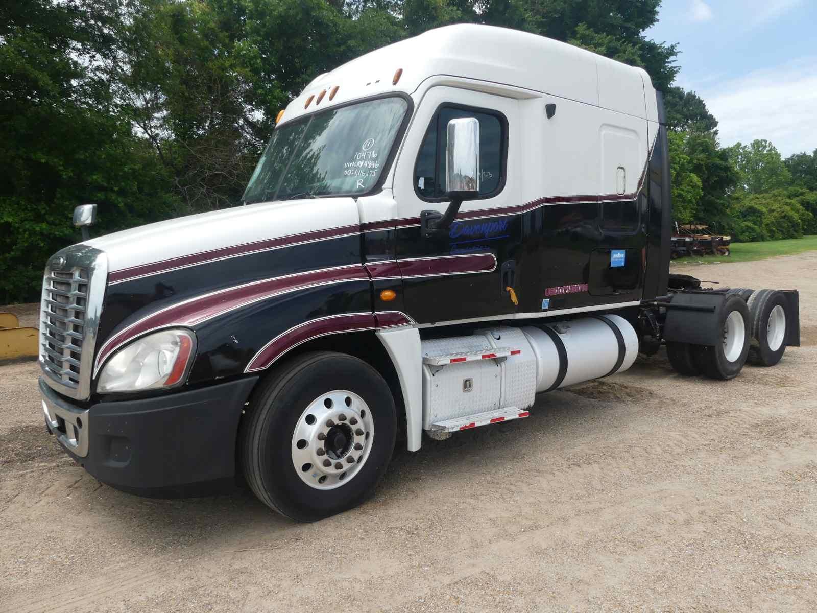 2011 Freightliner Cascadia 125 Truck Tractor, s/n 1FUJGLDR9BSAY4896: T/A, S