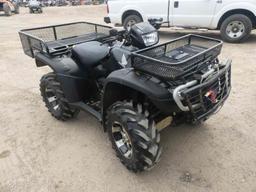 2009 Honda 500 Rubicon 4WD ATV (No Title - $50 Trauma Care Fee Applies): Od