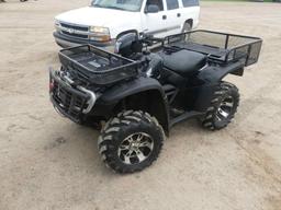 2009 Honda 500 Rubicon 4WD ATV (No Title - $50 Trauma Care Fee Applies): Od