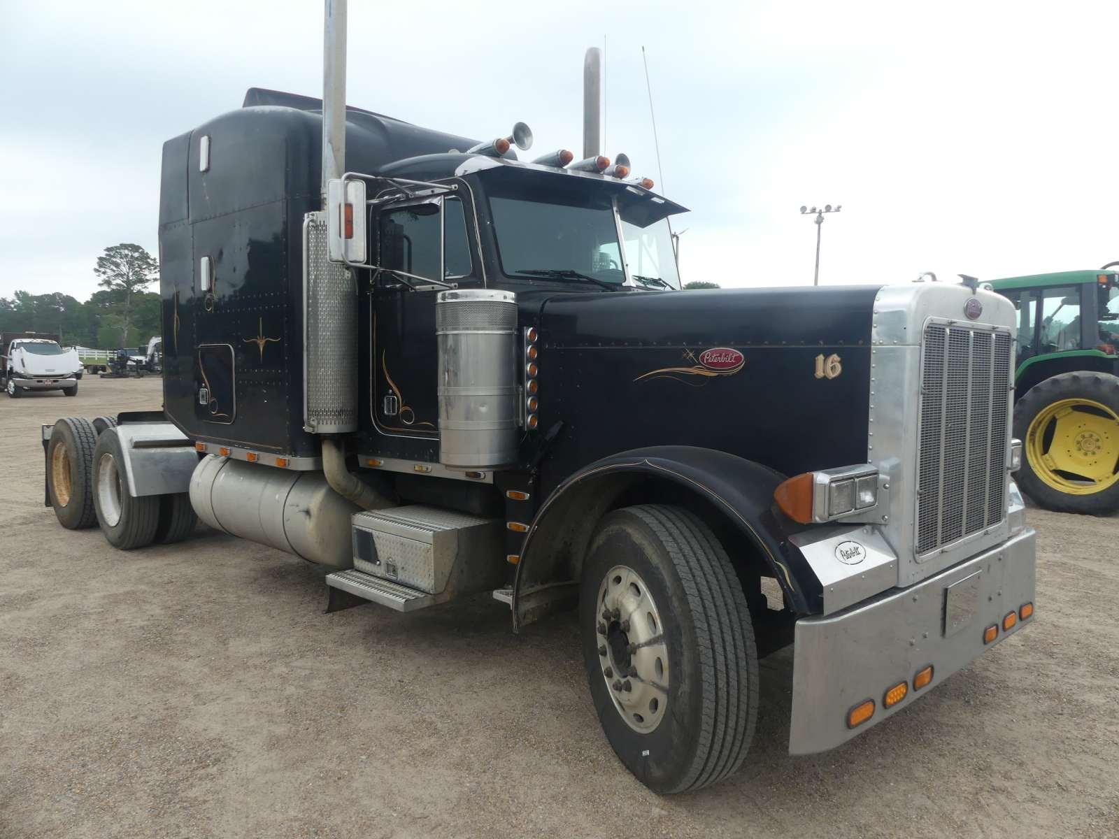 1991 Peterbilt 379 Truck Tractor, s/n 1XP5DB9X2MN311054: T/A, Stand Up Slee