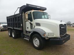 2015 Mack GU533 Tandem-axle Dump Truck, s/n 1M2AX33CSFM010351: Diesel Eng.,