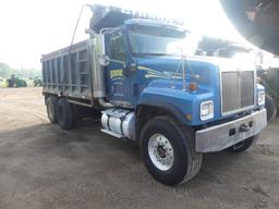 2007 International Paystar 5000i Tandem-axle Dump Truck, s/n 1HTXLAPT07J341