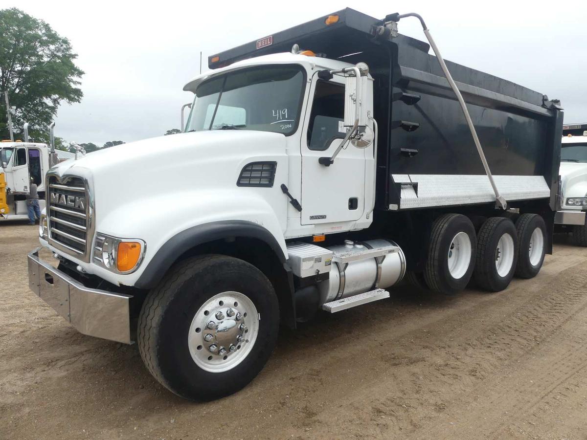 2006 Mack Granite CV713 Tri-axle Dump Truck, s/n 1M2AG11C46M040089 (Title D