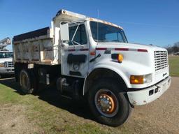 2001 International 4700 Single-axle Dump Truck, s/n 1HTSCAAN11H396218 (Titl