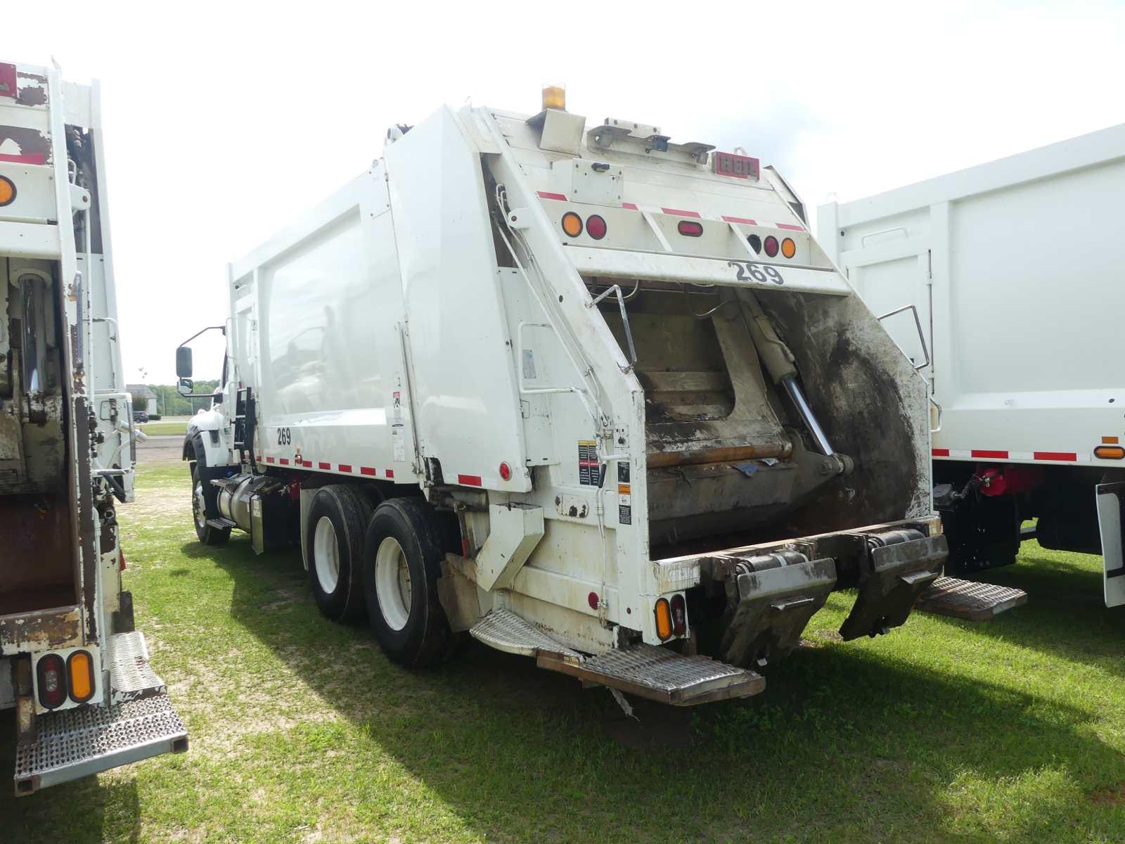 2021 International HV613 Garbage Truck, s/n 3HAESTZT9ML828048 (Extra Key in
