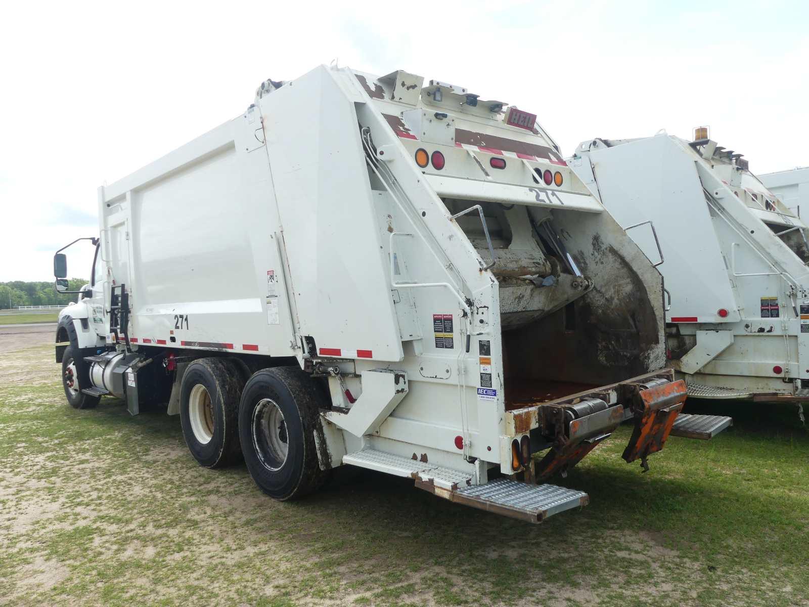 2021 International HV613 Garbage Truck, s/n 3HAESTZT7ML828047 (Extra Key in