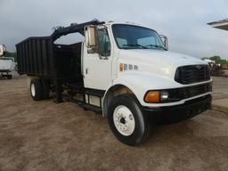 2003 Sterling Acterra Grapple Trash Truck, s/n 2FZACHAK13AL90824: S/A, Cat