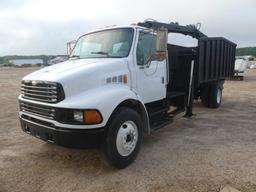 2003 Sterling Acterra Grapple Trash Truck, s/n 2FZACHAK13AL90824: S/A, Cat