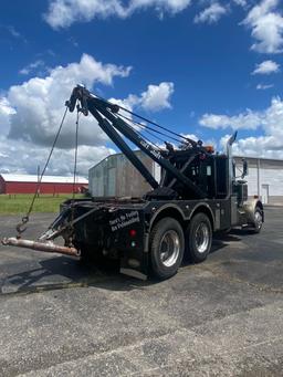 1973 Peterbilt Wrecker (Selling Offsite): Cat B Eng., 13-sp., P/S, A/C, 11x