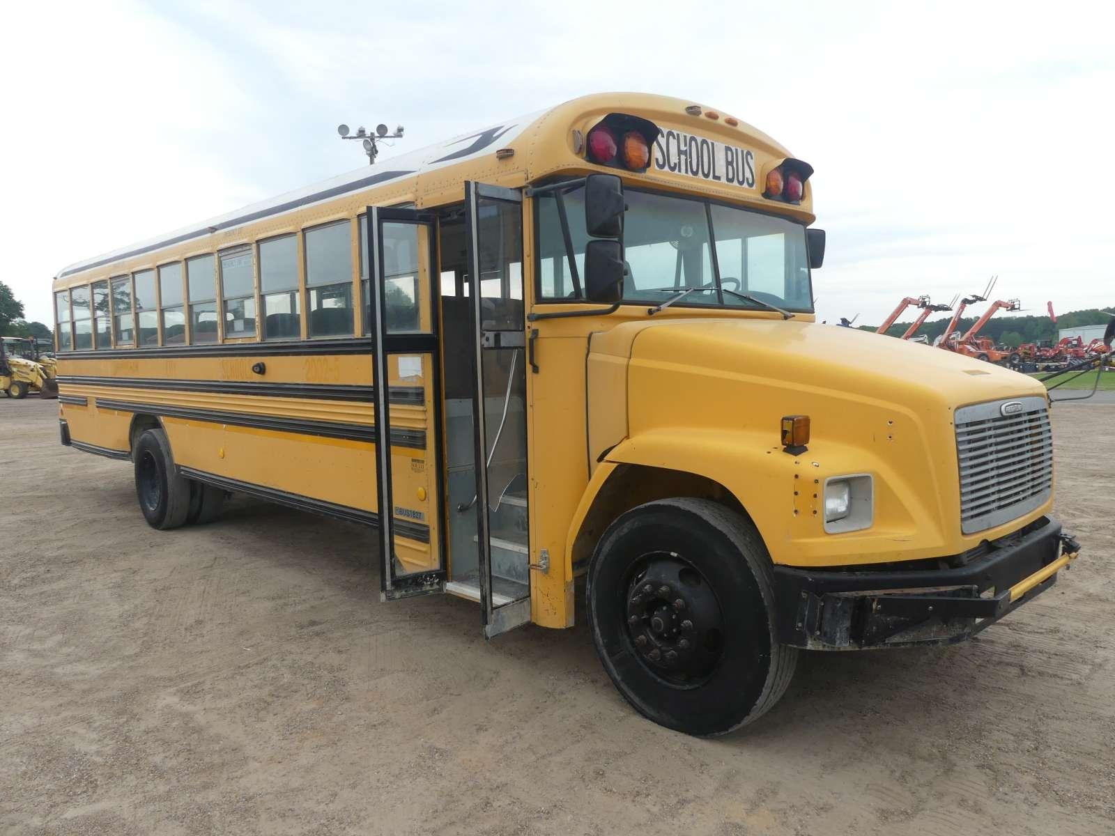 2002 Freightliner Blue Bird School Bus, s/n 4UZAAXBV72CH11827: S/A, Cummins