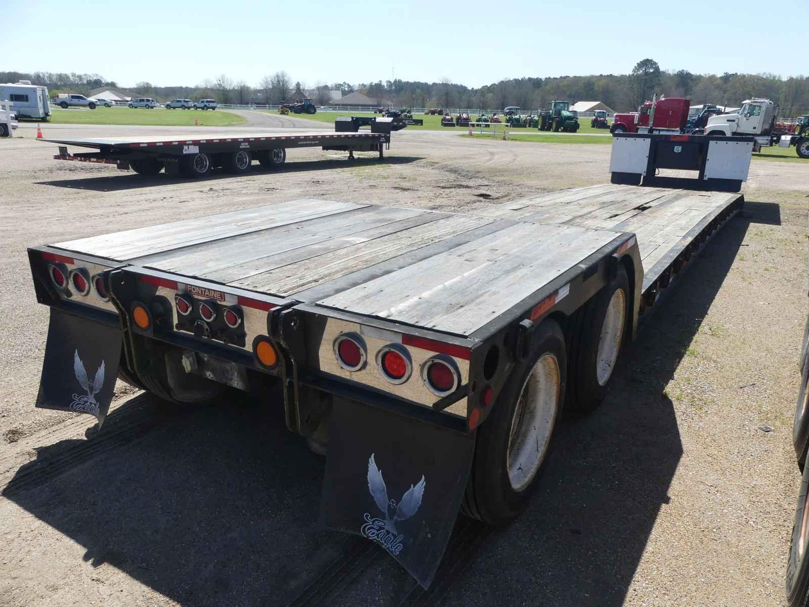 2007 Fontaine Lowboy, s/n 4LF34820373529521: Manual Detach, 35-ton, 48', Mo