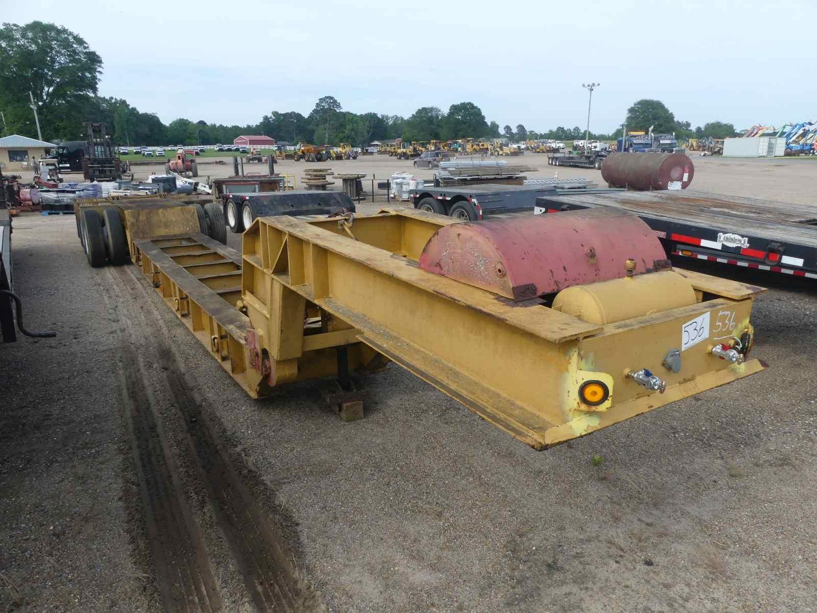 1985 Witco Challenger RG50RTF Detach Lowboy, s/n RG50RTFS324E9002K: 50-ton,