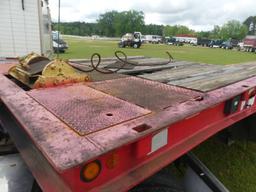 2007 Trail-Eze TE701 Hyd. Roll Trailer, s/n 1DA72T0S47P018931: T/A, Winch