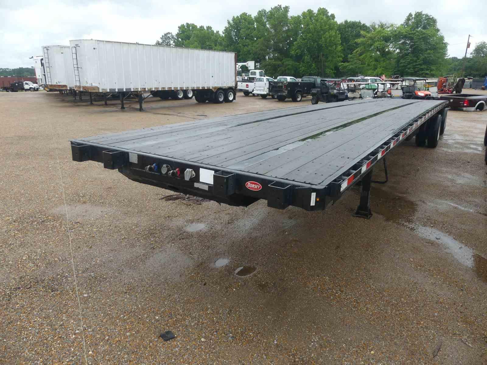 2019 Dorsey FB48 Flatbed Trailer, s/n 5JYFB4828KED12742 (Title Delay): Stee