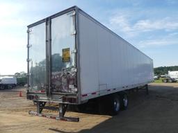 2012 CIMC 53' Reefer Trailer, s/n 527SR5329CM000920: T/A, Carrier 7300X4 Un