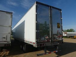 2012 CIMC 53' Reefer Trailer, s/n 527SR5329CM000920: T/A, Carrier 7300X4 Un