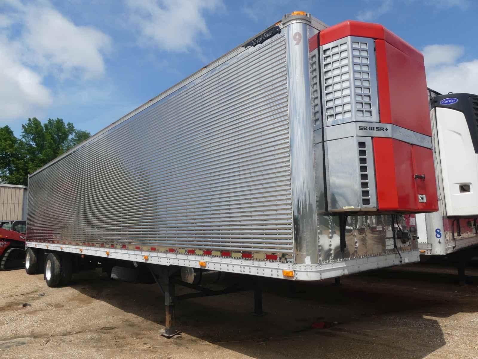 2005 Great Dane 48' Reefer Trailer, s/n 1GRAA96215W702207: All Stainless, S