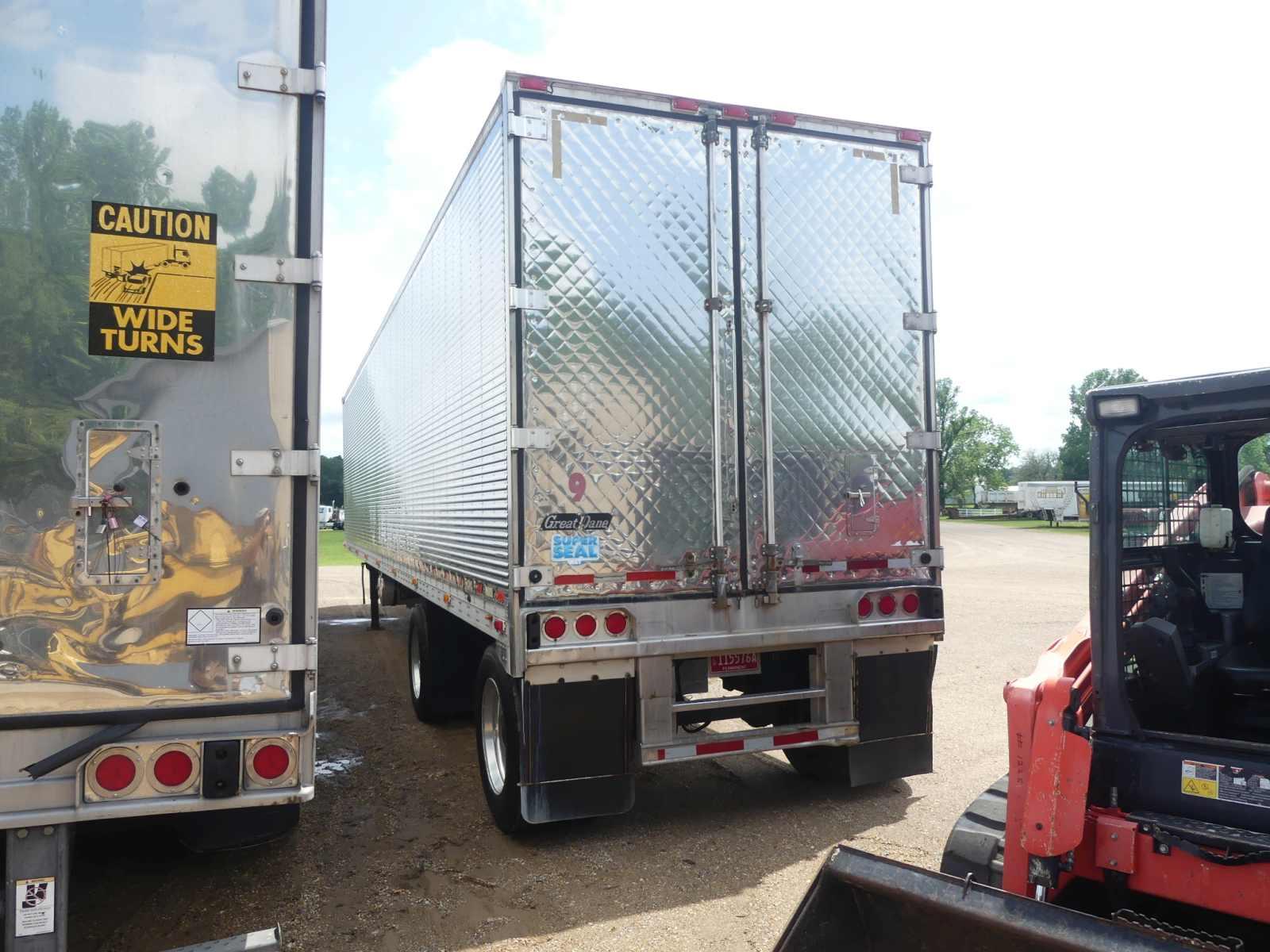 2005 Great Dane 48' Reefer Trailer, s/n 1GRAA96215W702207: All Stainless, S