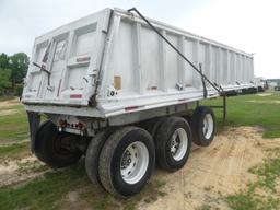 1992 Mate Dump Trailer, s/n 1M9A30336NH036430: Tri-axle, Aluminum, Air Lift