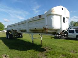 1998 Clement Braswell Dump Trailer, s/n 1C9BB38B2WM110599