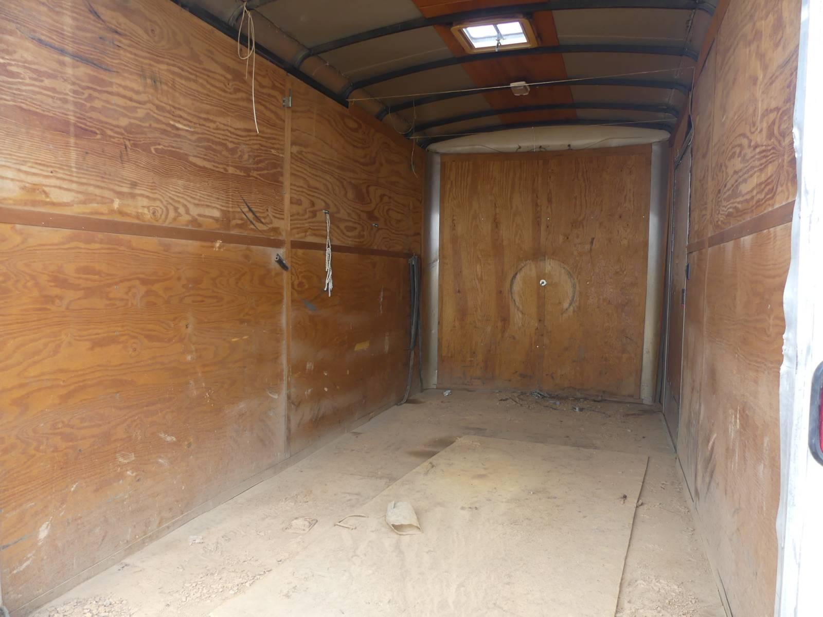 2005 Haulmark KD7X Enclosed Trailer, s/n 16HPB14245G074912: T/A, Bumper-pul