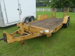 2006 Millineum M6F18P 18' Trailer, s/n 5MTPP18236A000795 (No Title - Bill o