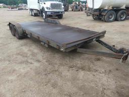 1999 22' Car Hauler, s/n 46CFB2223XM000006: Bumper-pull, T/A, 4' Dovetail