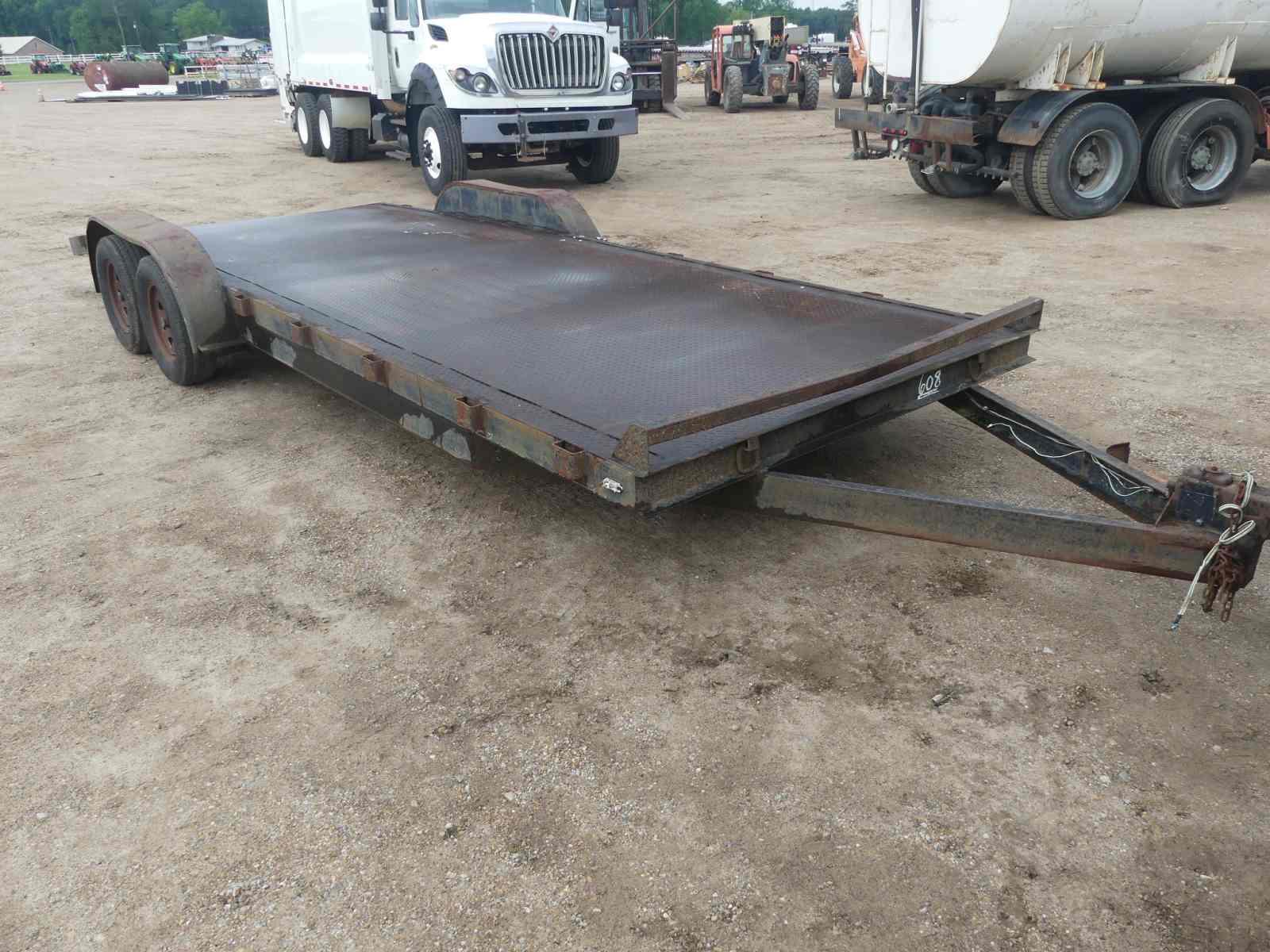 1999 22' Car Hauler, s/n 46CFB2223XM000006: Bumper-pull, T/A, 4' Dovetail