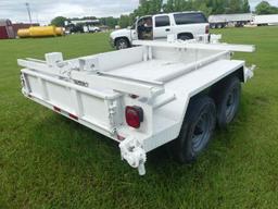 Extendable Pole Trailer (No Title - Bill of Sale Only): Pintle Hitch, T/A