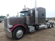 2020 Peterbilt 389 Truck Tractor, s/n 1XPXDP9X2LD648933: T/A, 60" Double Bu