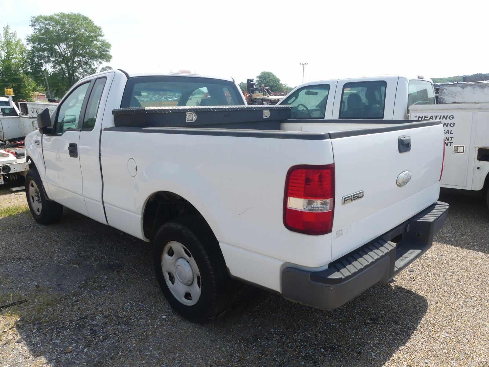 2007 Ford F150 Pickup, s/n 1FTRF12267NA37609 (Inoperable): Reg. Cab, 2wd, W