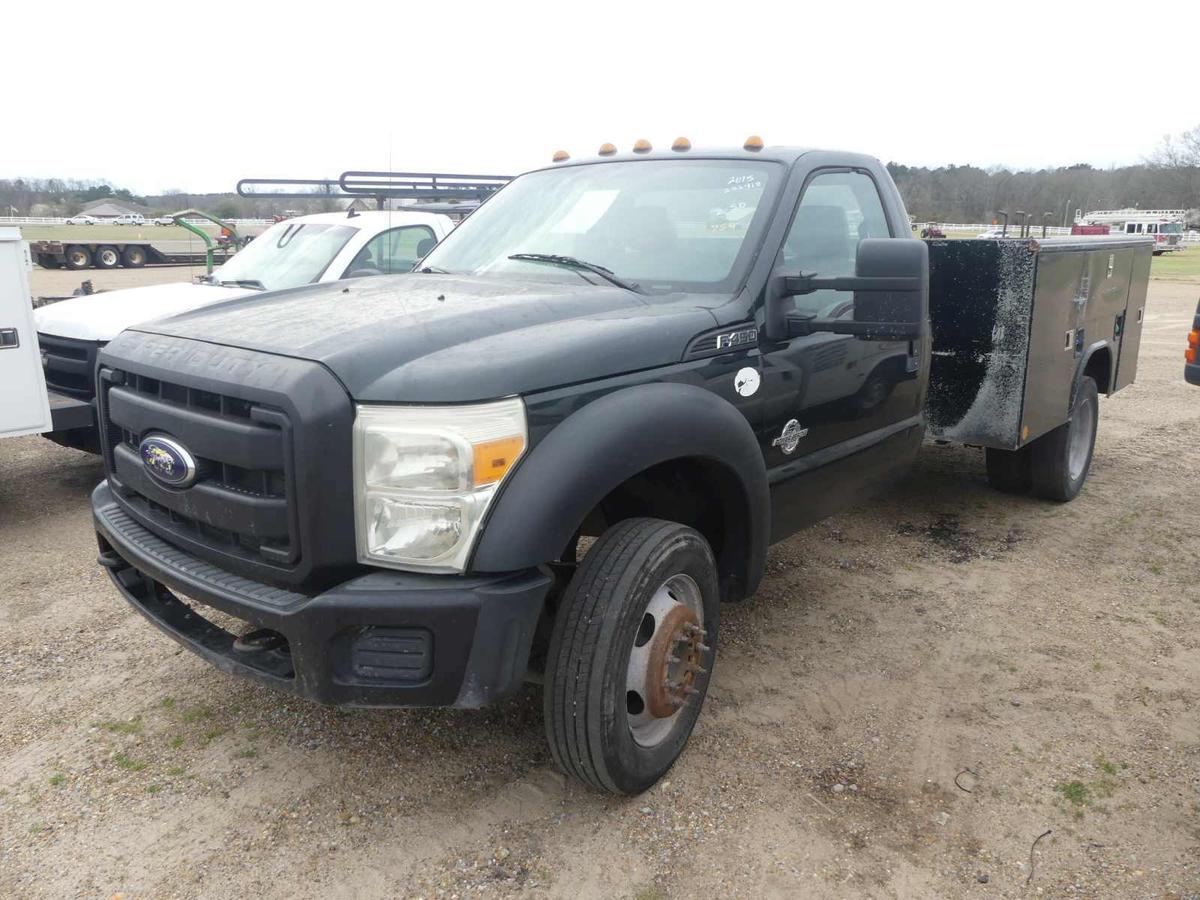 2015 Ford F450 Truck, s/n 1FDUF4GT2FEA98060 (Inoperable): Reg. Cab, 6.7l Di