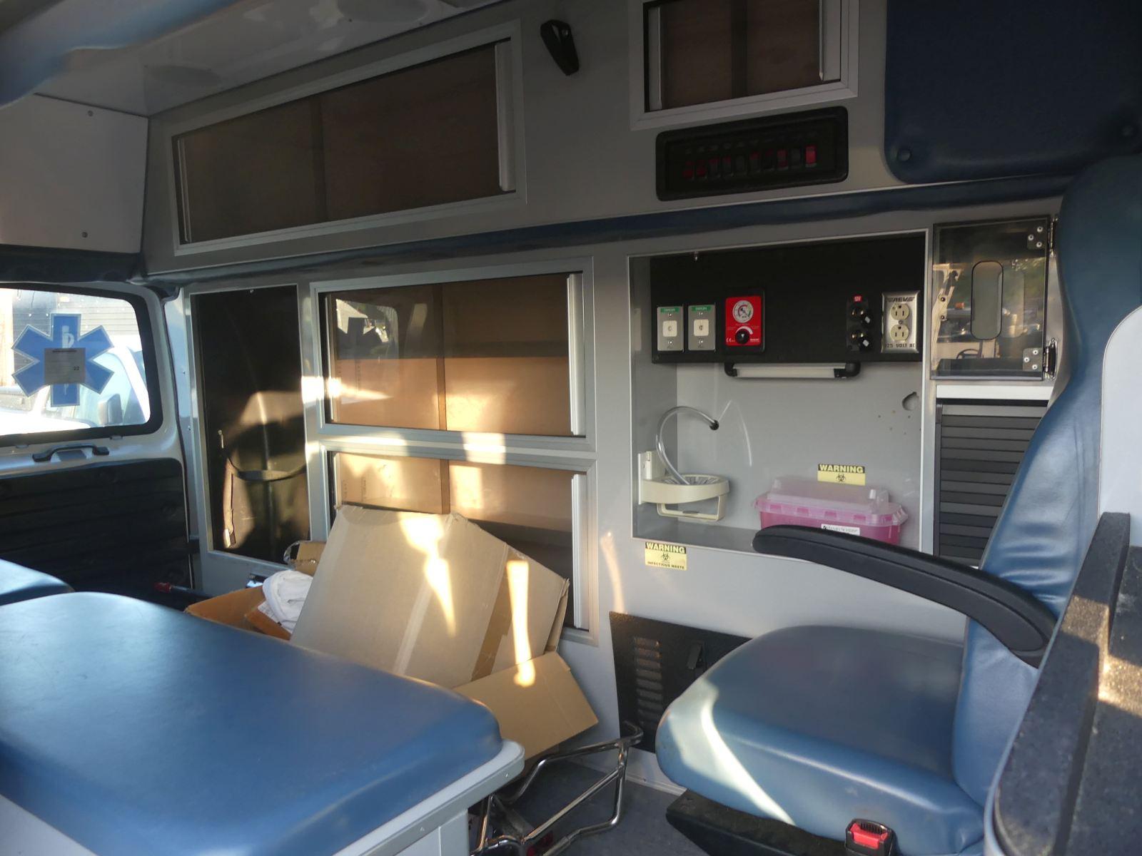 2015 Chevy Express Ambulance, s/n 1GBZGUCL8F1249461 (Inoperable): Duramax D
