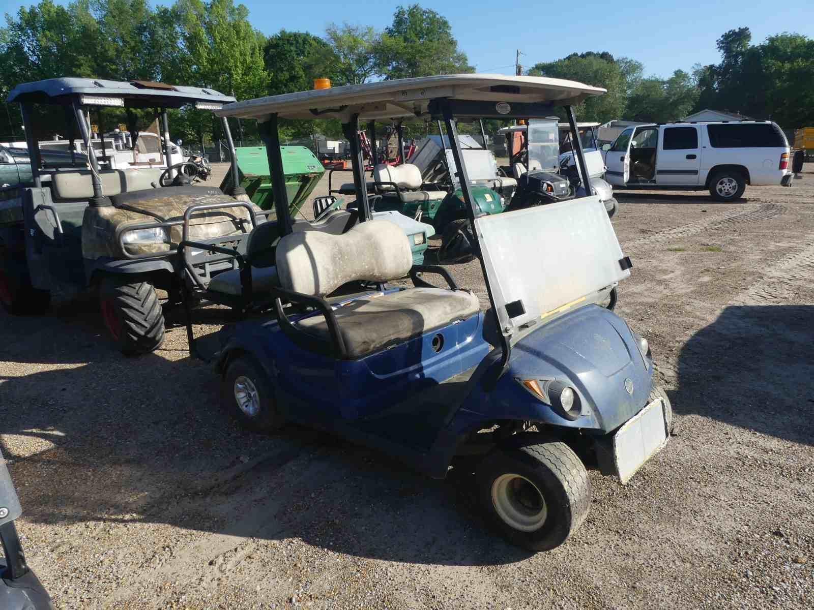 Yamaha Electric Golf Cart, s/n JW9-103826 (Salvage): No Charger