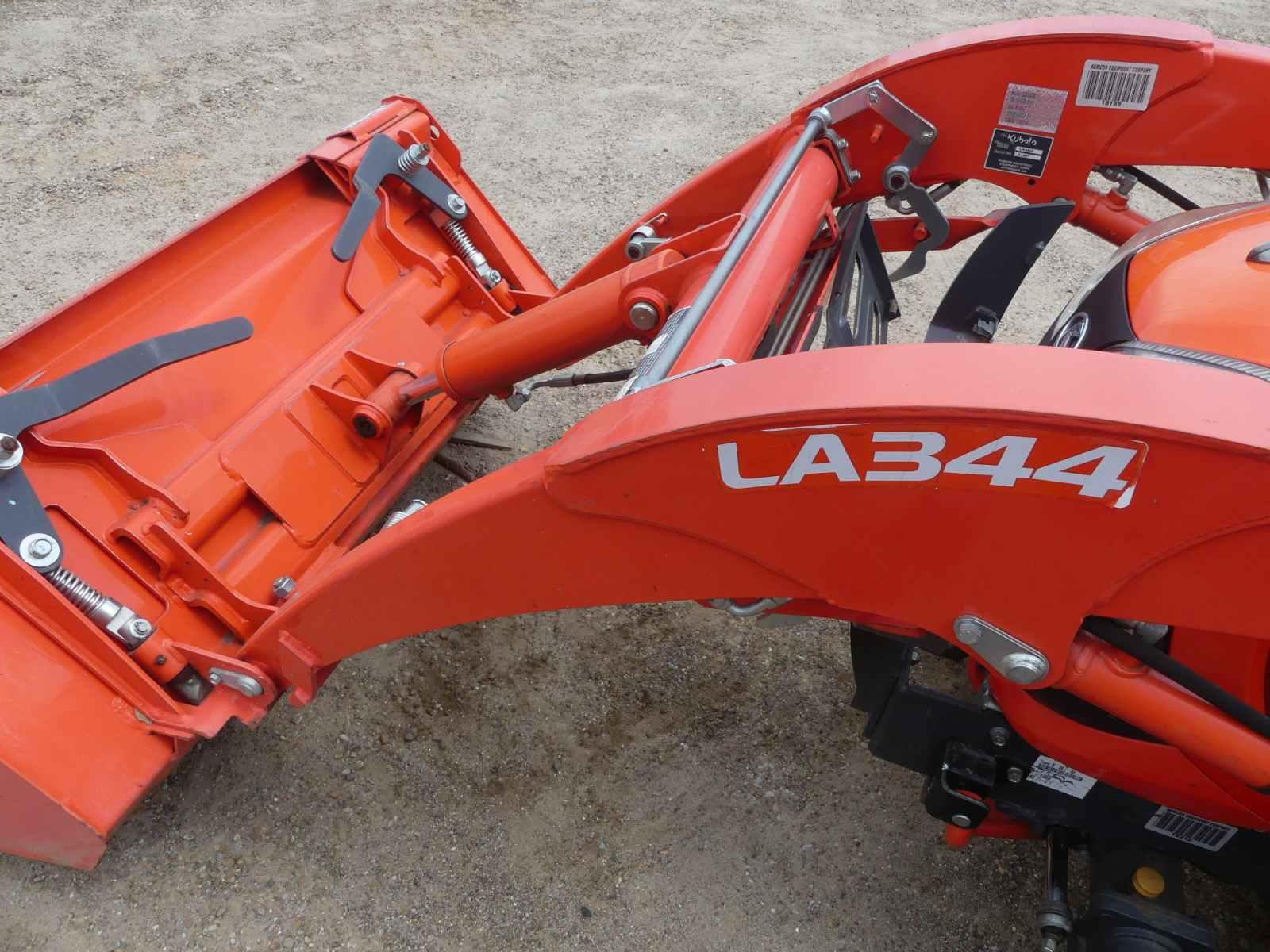 Kubota BX2380 MFWD Tractor, s/n 12418: Rollbar, LA344 Loader w/ Bkt., Belly