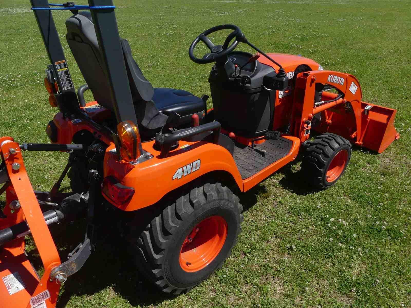 Kubota BX2370 MFWD Tractor, s/n 29317: Rollbar, LA243 Loader w/ Bkt., 3PH,