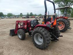 Mahindra 2638HST MFWD Tractor, s/n 38HRP09060: Rollbar, Diesel, Hydrostatic