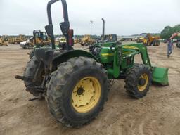 2006 John Deere 5205 MFWD Tractor, s/n LV5205C721603: Meter Shows 915 hrs